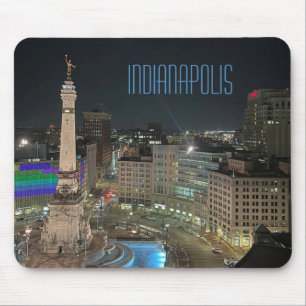 Indianapolis Monument Circle Mouse Mat