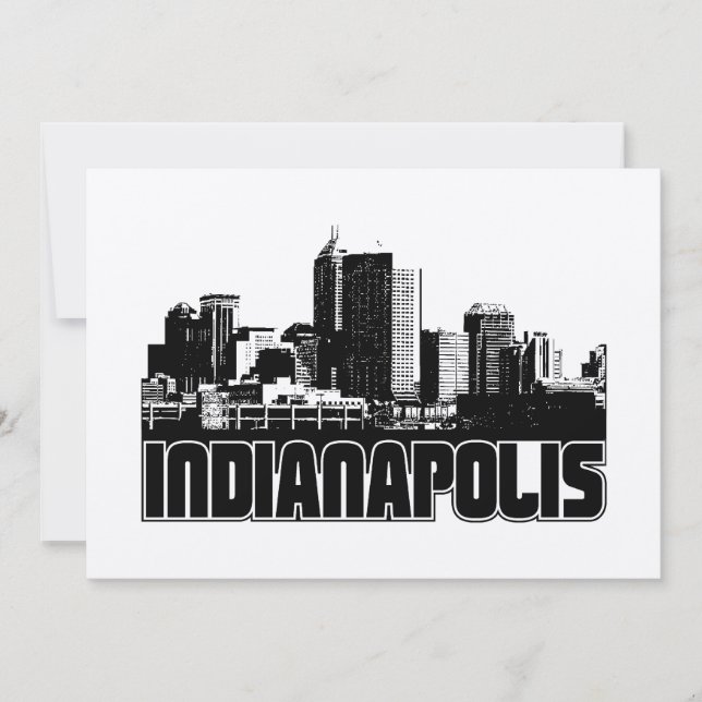 Indianapolis Skyline (Front)