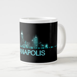 Indianapolis Skyline Large Coffee Mug