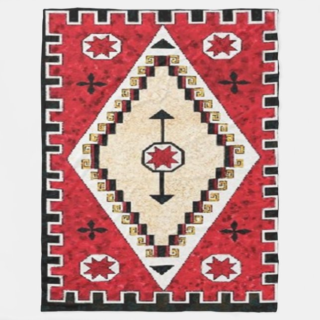INDIANated) Fleece Blankets (Front)