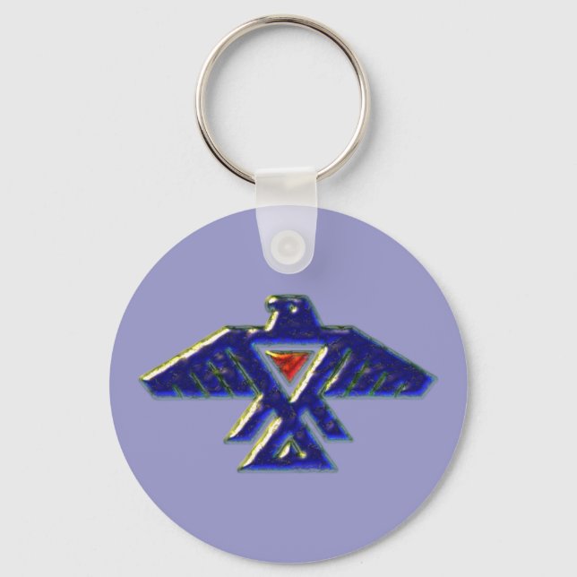 Indianer native american anishinabe ojibwe ojibwa key ring (Front)