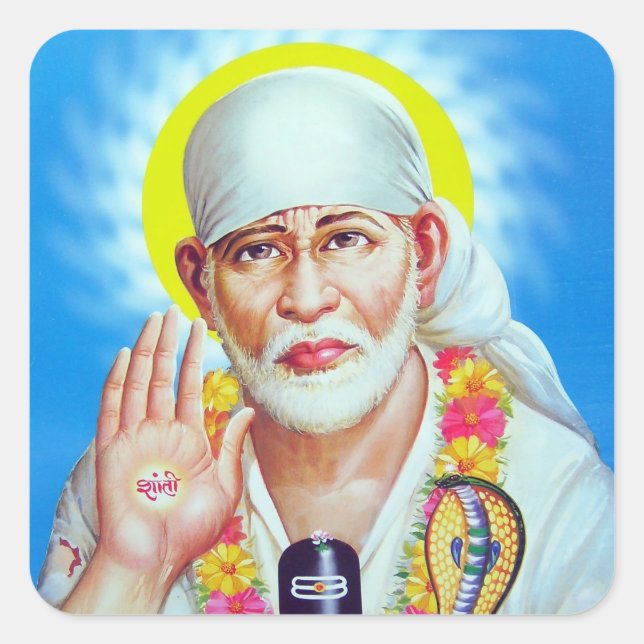 indianGod Square Sticker (Front)