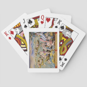 Indians diving for pearls, plate 93 from 'Venation Playing Cards