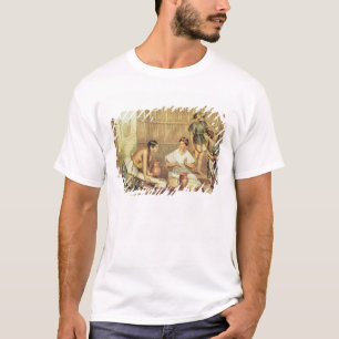 Indians Preparing Tortillas T-Shirt