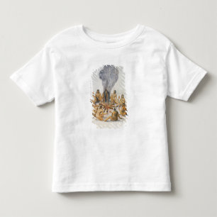 Indians round a Fire Toddler T-Shirt