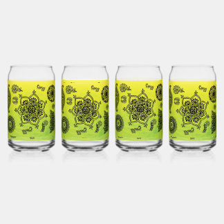 "India's Essence in Every Sip: Mug of Cultural Spl Can Glass