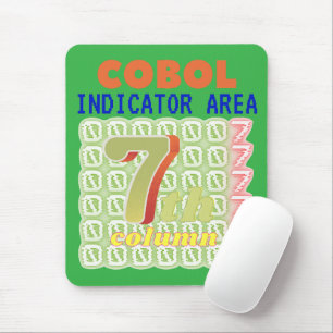 Indicator Area in Cobol Programming Mouse Mat