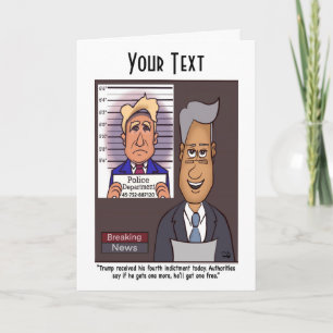 Indictment Greeting Card
