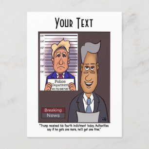 Indictment Postcard