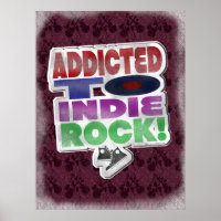 Indie addict poster