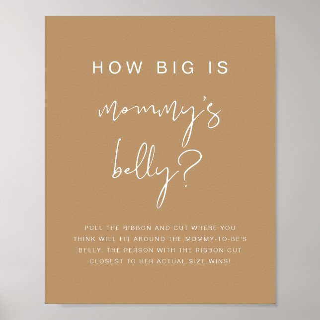 INDIE Bohemian How Big is Her Belly Game Poster (Front)