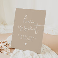 INDIE Boho Beige Cream Love is Sweet Favour
