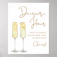 INDIE Boho Burnt Orange Bridal Daiquiri Hour 