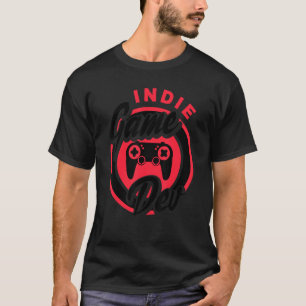 Indie Game Dev Video Game Player Gaming Gamer Nerd T-Shirt