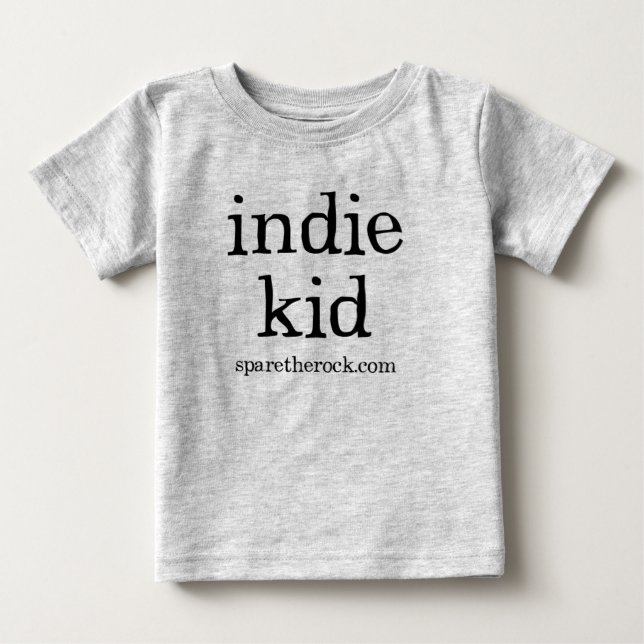Indie Kid Baby T-Shirt (Front)