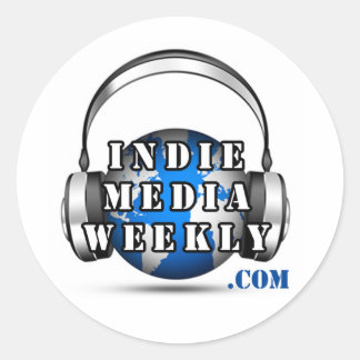Indie Media Weekly Round Logo Sticker