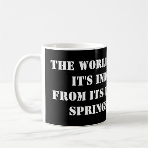 Indifference and cruelty mug