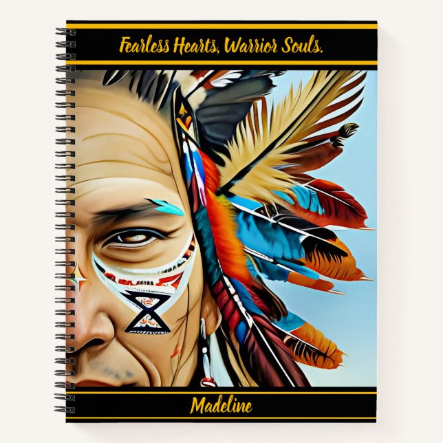Indigenous Design Diary: Tribal Craft Notebook (Front)