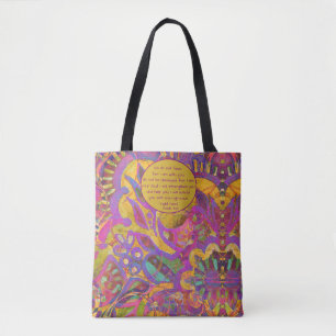 Indigenous Flora (No Fear) Tote Bag