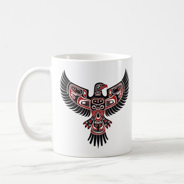 Indigenous Haida People Of The Pacific Northwest  Coffee Mug (Left)