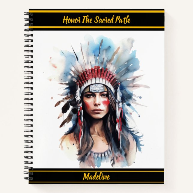 Indigenous Heritage Sketchbook: Wild Touch Notebook (Front)
