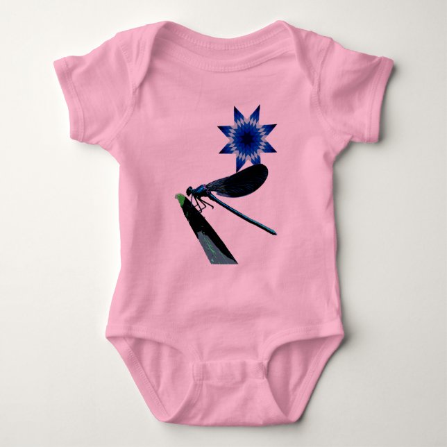 Indigenous Hieroglyphics Baby Bodysuit (Front)