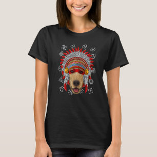 Indigenous Labrador Retriever Native American Indi T-Shirt