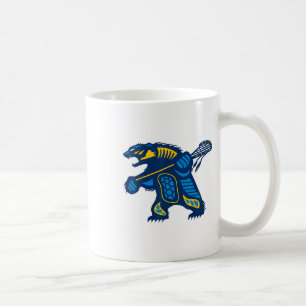 Indigenous Lacrosse Bear Coffee Mug