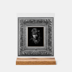 Indigenous Native American. Acrylic Sign