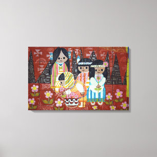 Indigenous People Canvas Print