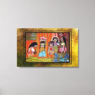 Indigenous People Canvas Print