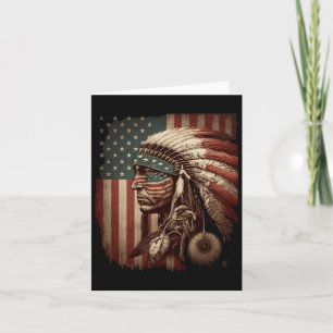 Indigenous People Tribal Cg Native American Indian Card