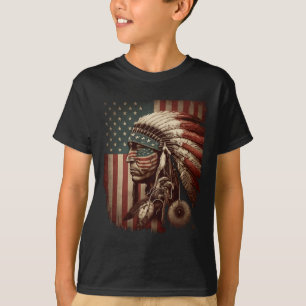 Indigenous People Tribal Cg Native American Indian T-Shirt