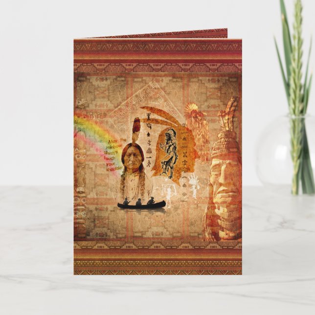 Indigenous Peoples' Day 2nd Monday in October Card (Front)