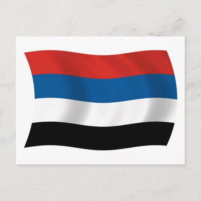 Indigenous Peoples of Colombia Flag Postcard (Front)