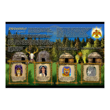 Indigenous Poster Erie Lake Erie Official Merch