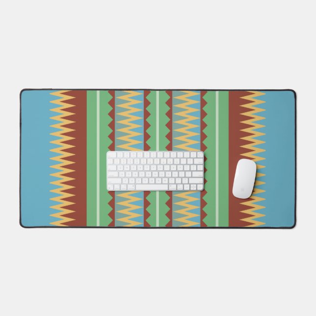 Indigenous Print 5 Desk Mat (Keyboard & Mouse)