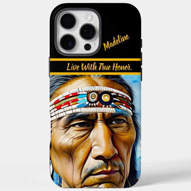 Indigenous Traditional Attire: Artful Touch Case-Mate iPhone Case (Back)