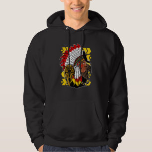 Indigenous Tribe American Native Indian Chief Hoodie