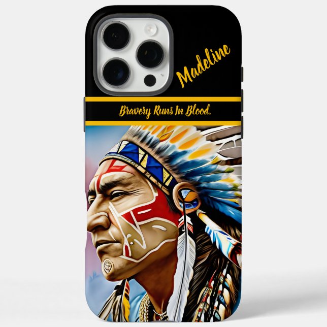 Indigenous Wild Flair Case-Mate iPhone Case (Back)