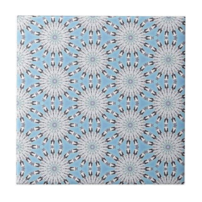 Indigenous Winter Bloom Tile (Front)