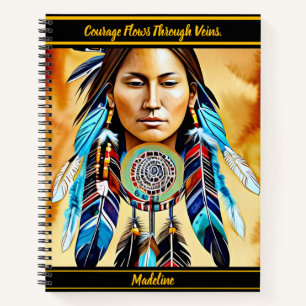 Indigenous Writing Pad: Native Flair Notebook