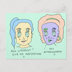 Indigestion   Postcard Print   #overheard