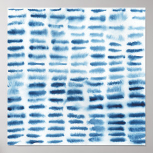 Indigio Watercolor Print