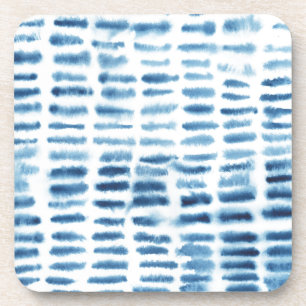 Indigio Watercolor Print Coaster