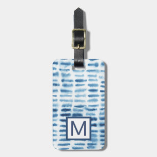 Indigio Watercolor Print Luggage Tag