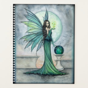 Indigo and Jade Fairy Fantasy Art Planner