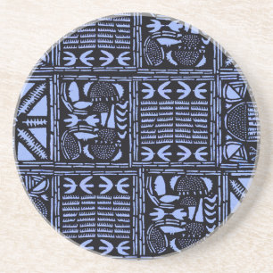 Indigo Batik Quilt - Blue Coaster