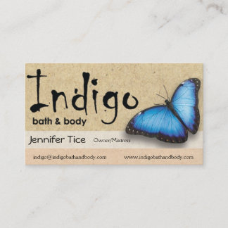 Indigo Biz Cards