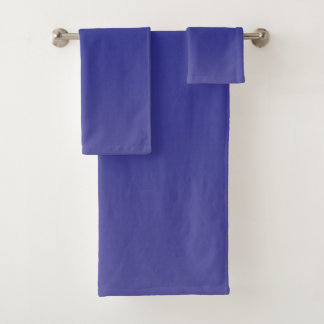 Indigo Blue Gradient Bath Towel Set